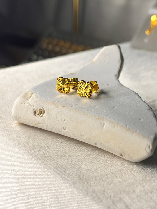 Clover Butterfly Stud