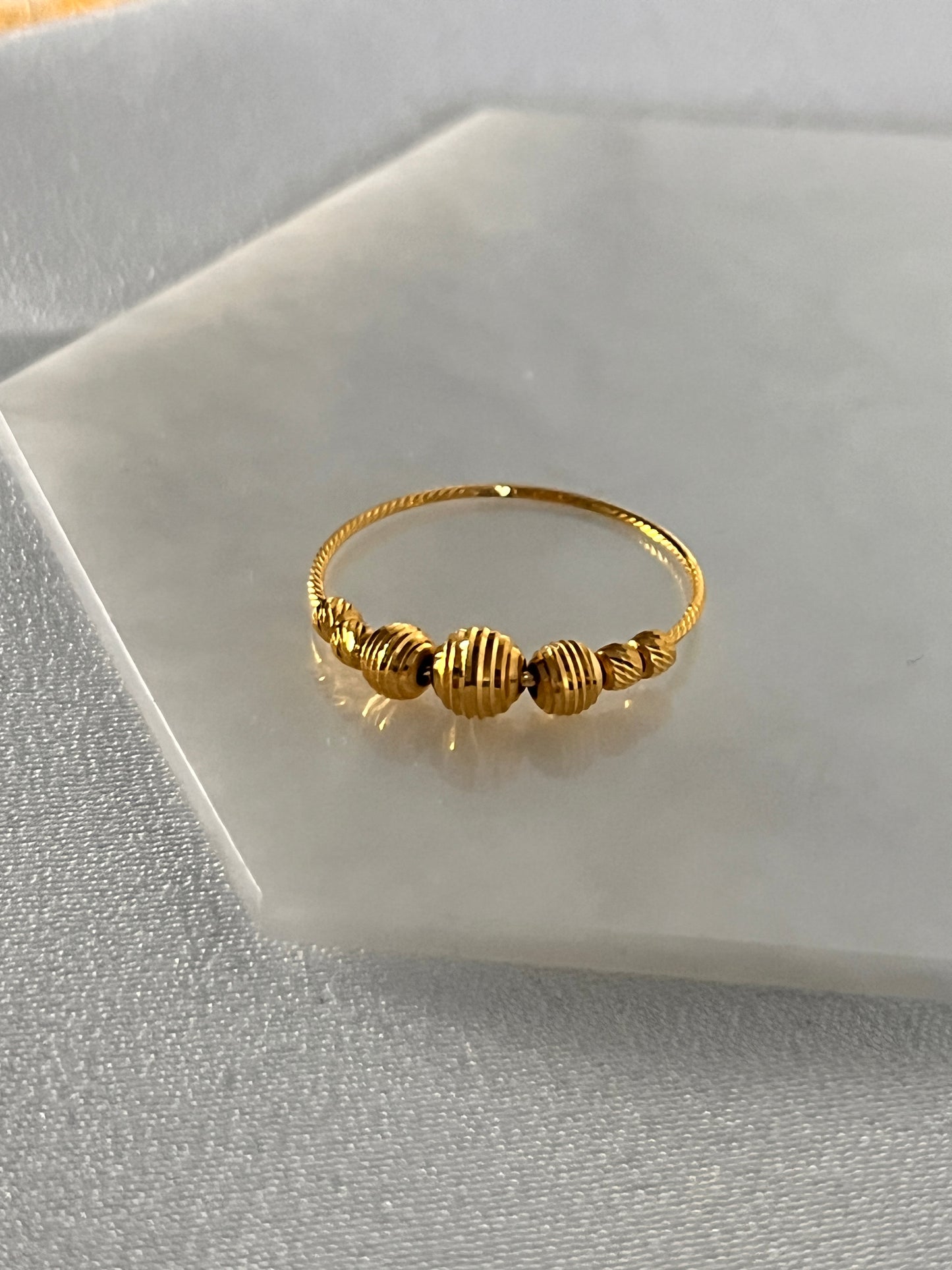 Beaded Ring | Size Q