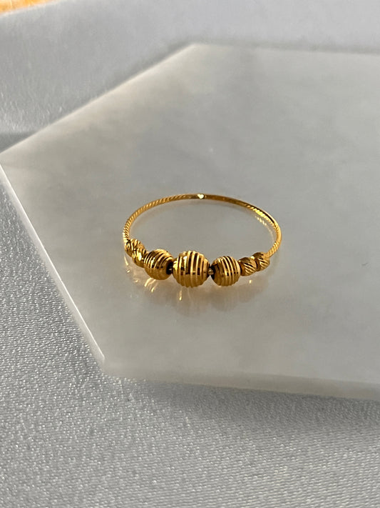 Beaded Ring | Size Q