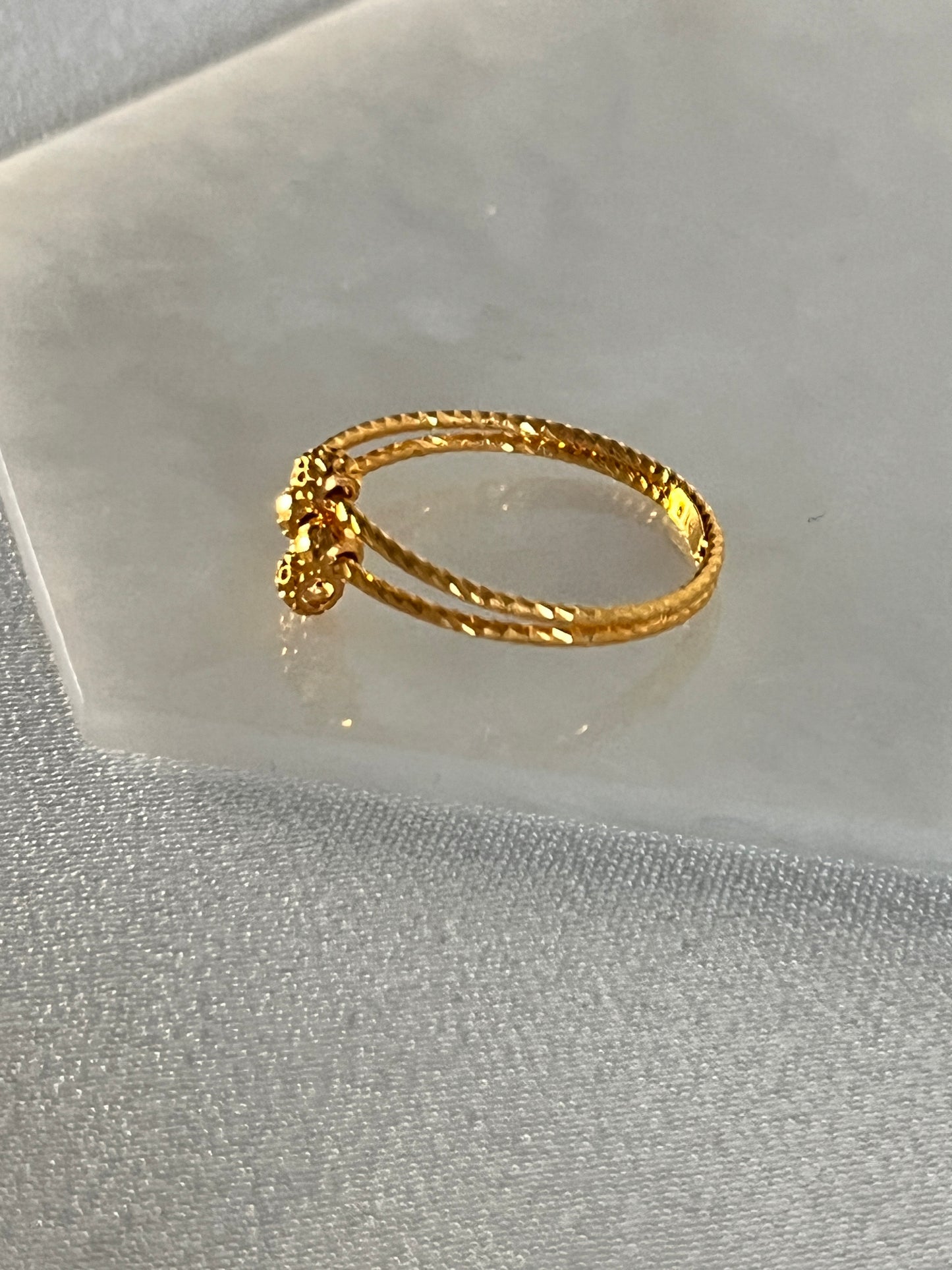 4 Bead Ring | Size O