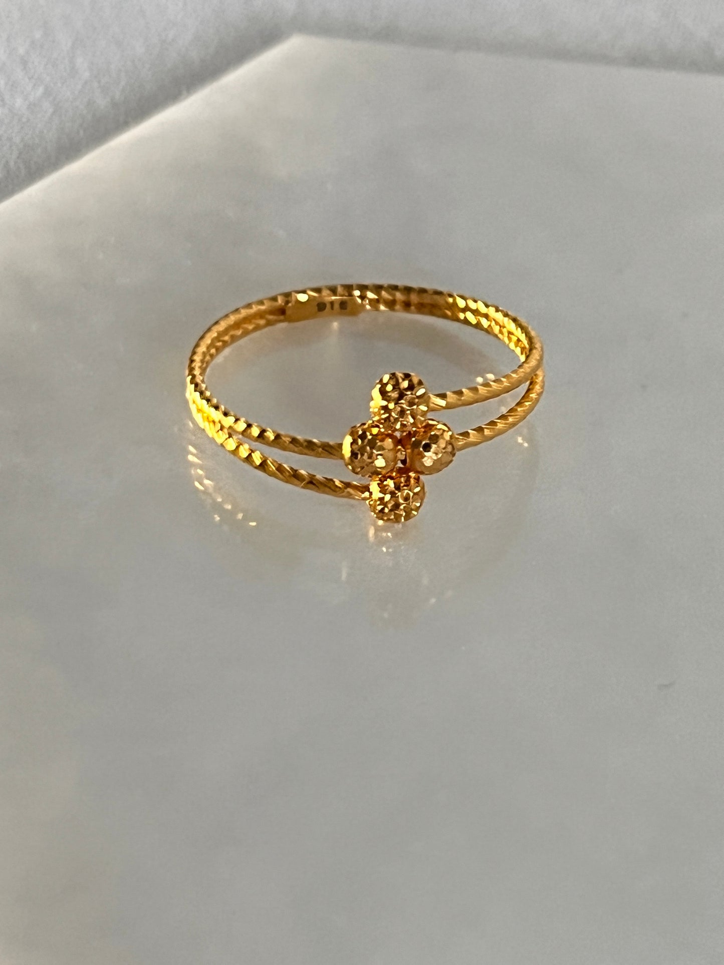 4 Bead Ring | Size O