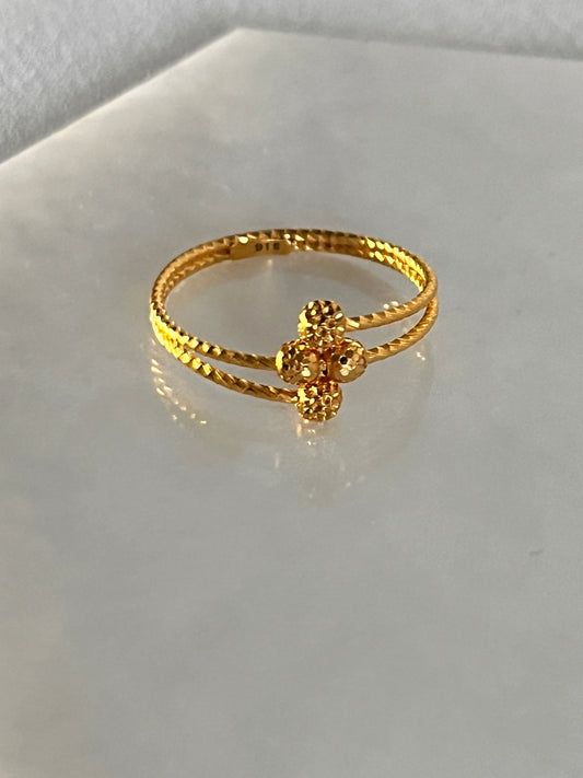 4 Bead Ring | Size O