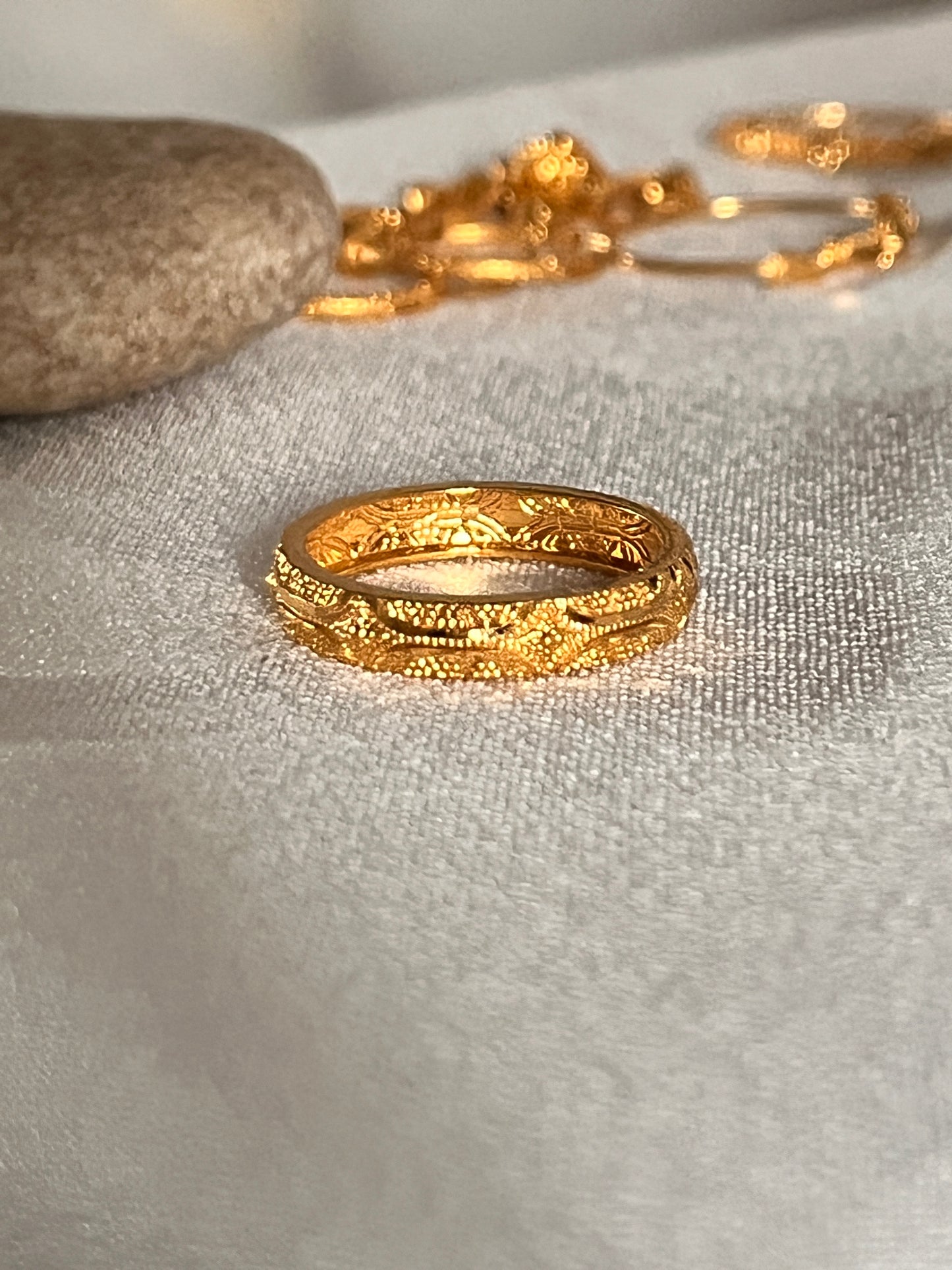 Net Ring Intricate | Size L