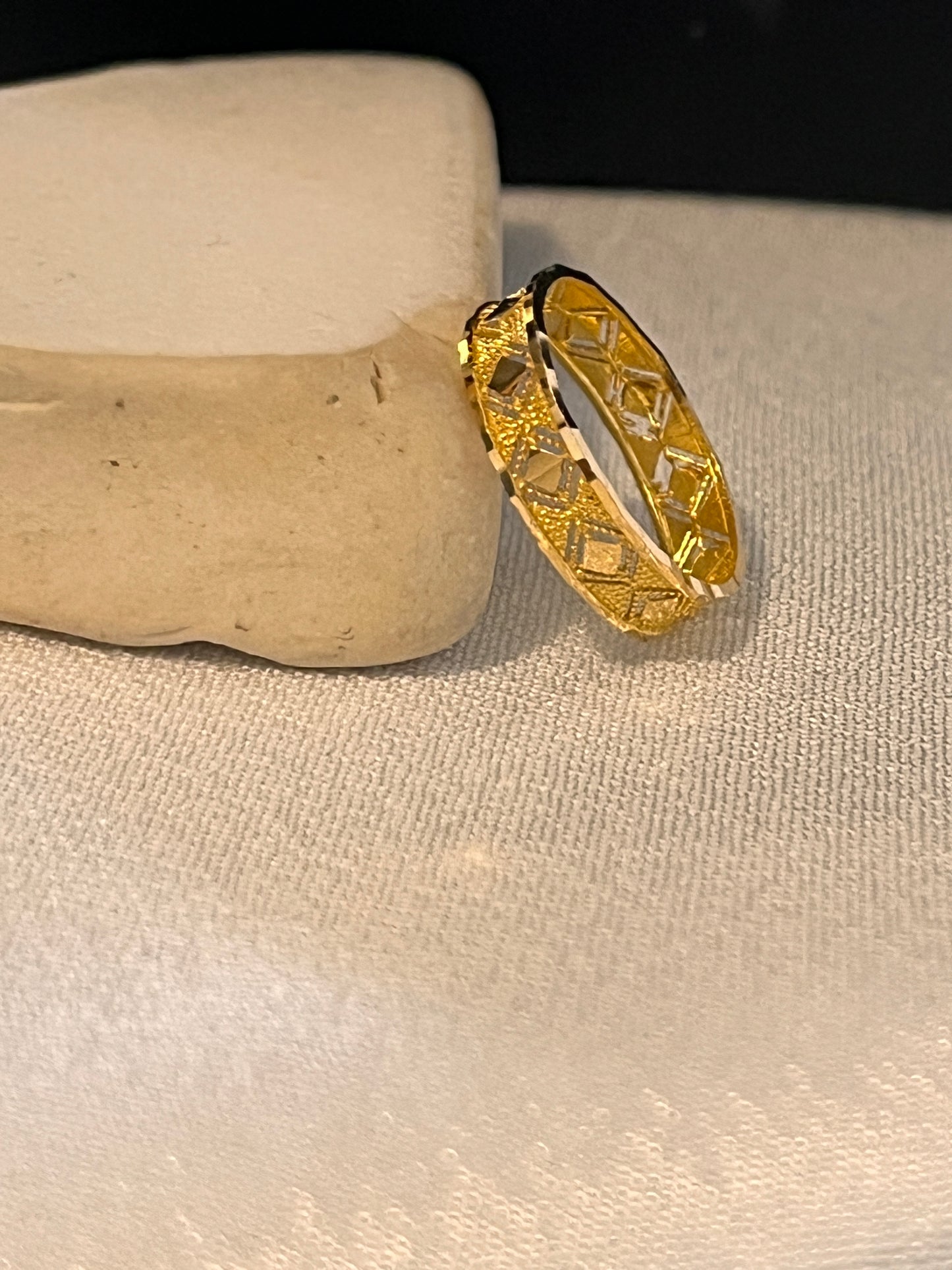 Light Net Ring | Size I | Slight imperfection - last picture