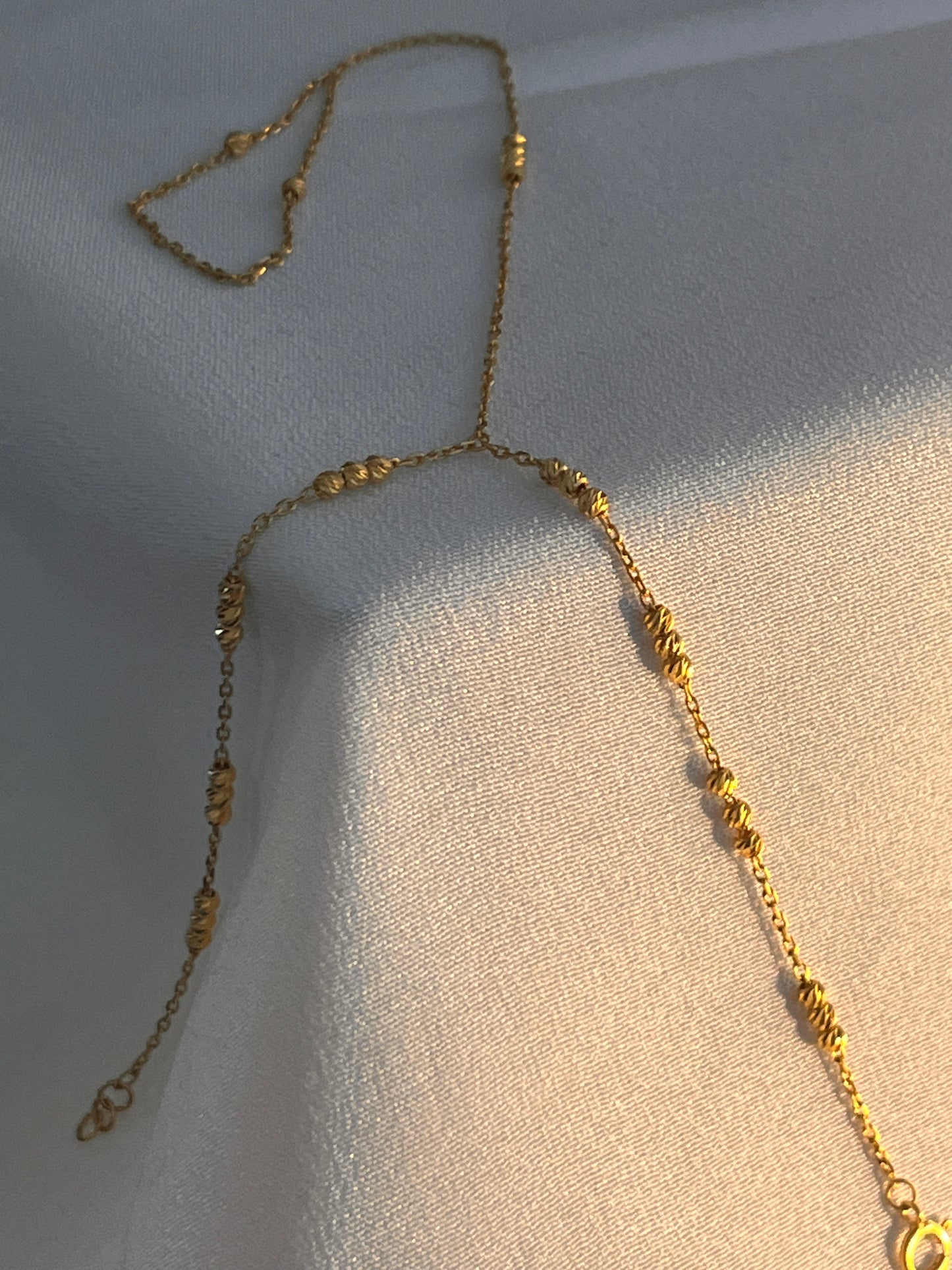Ring Bracelet | Hand Chain (7” to 7.2”)