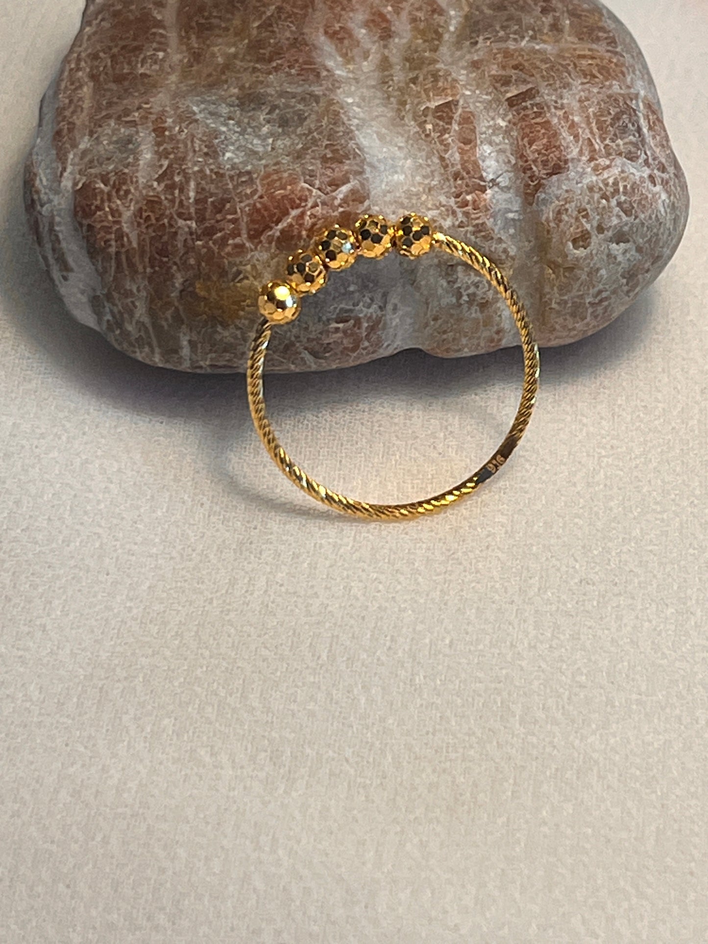 Beaded Sparkle Ring | Size M