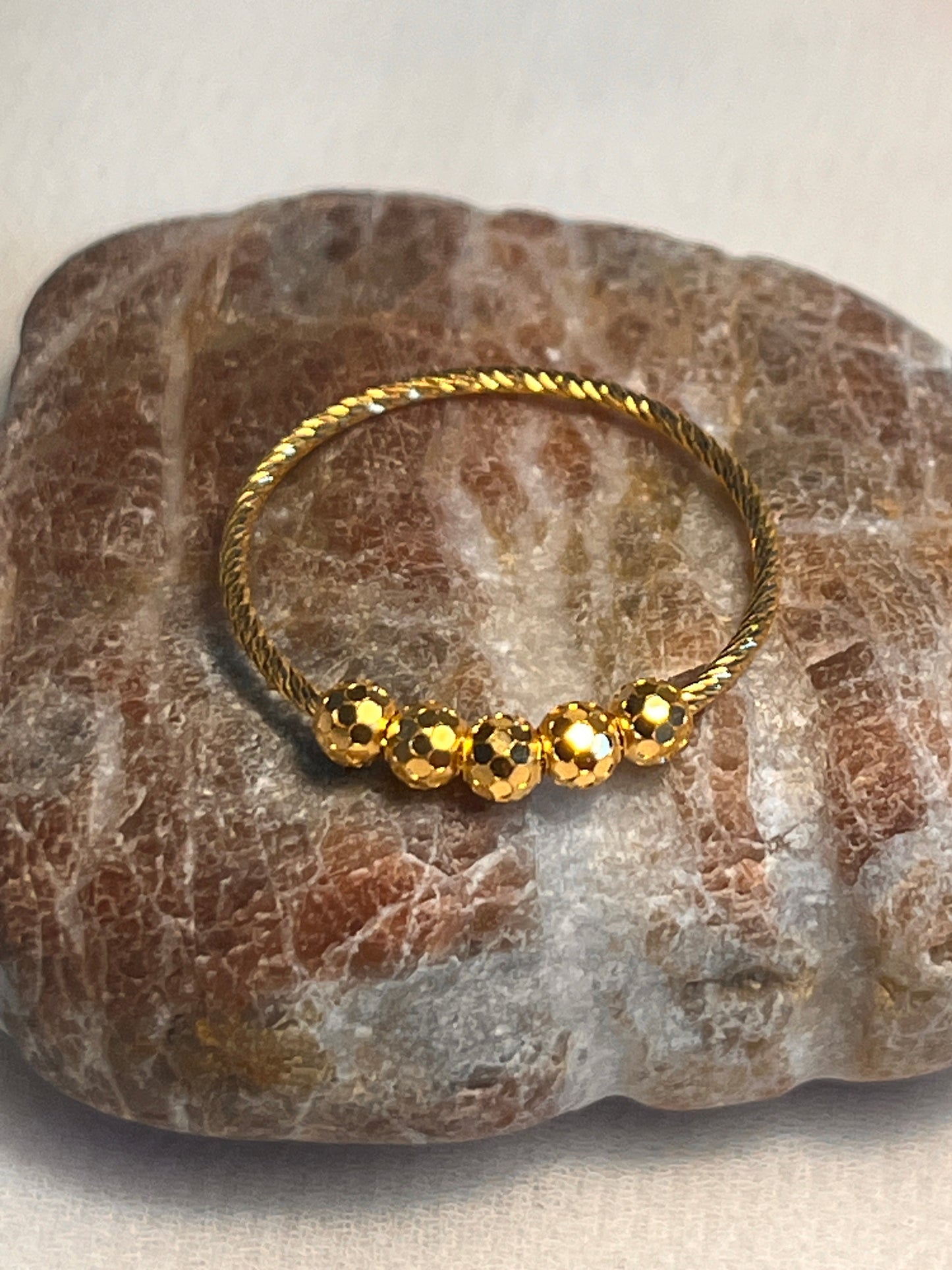 Beaded Sparkle Ring | Size M