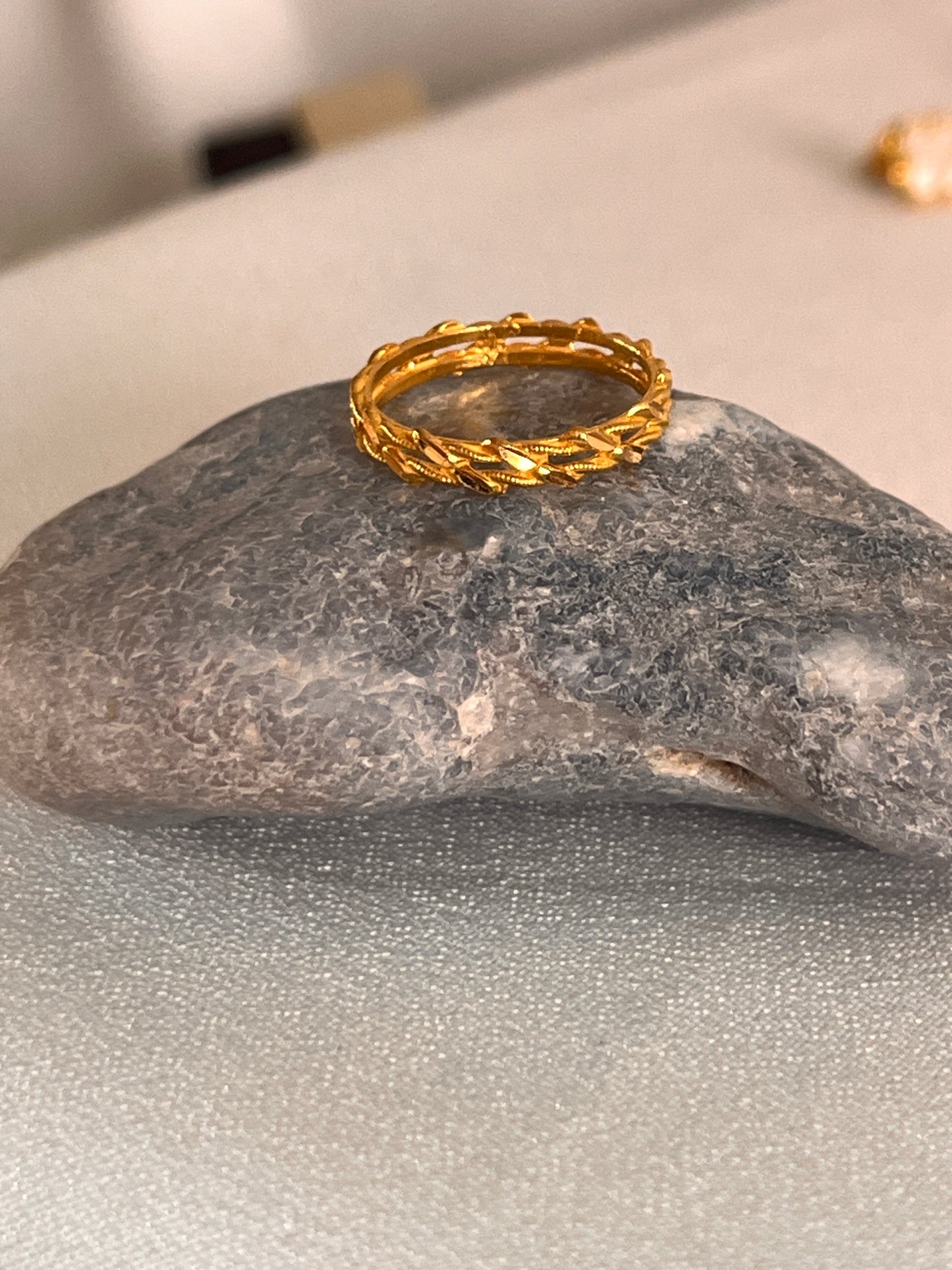 Twin Line Ring | Size i and 1/2