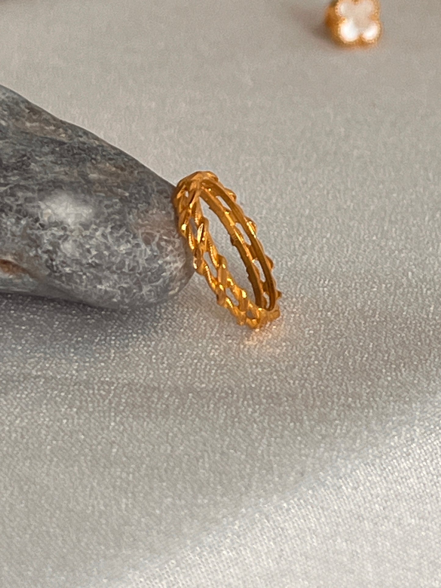 Twin Line Ring | Size i and 1/2