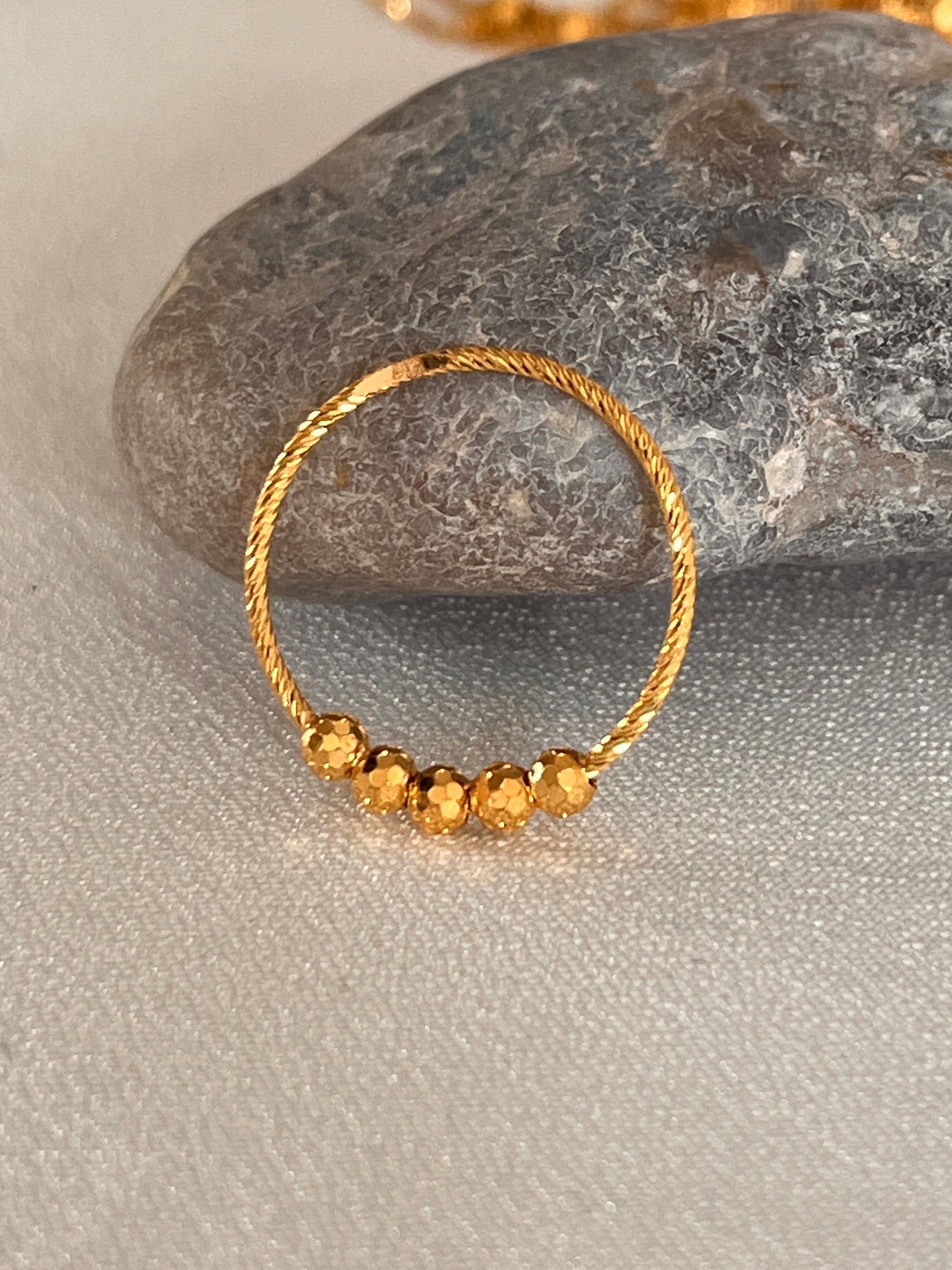 5 Bead Ring | M