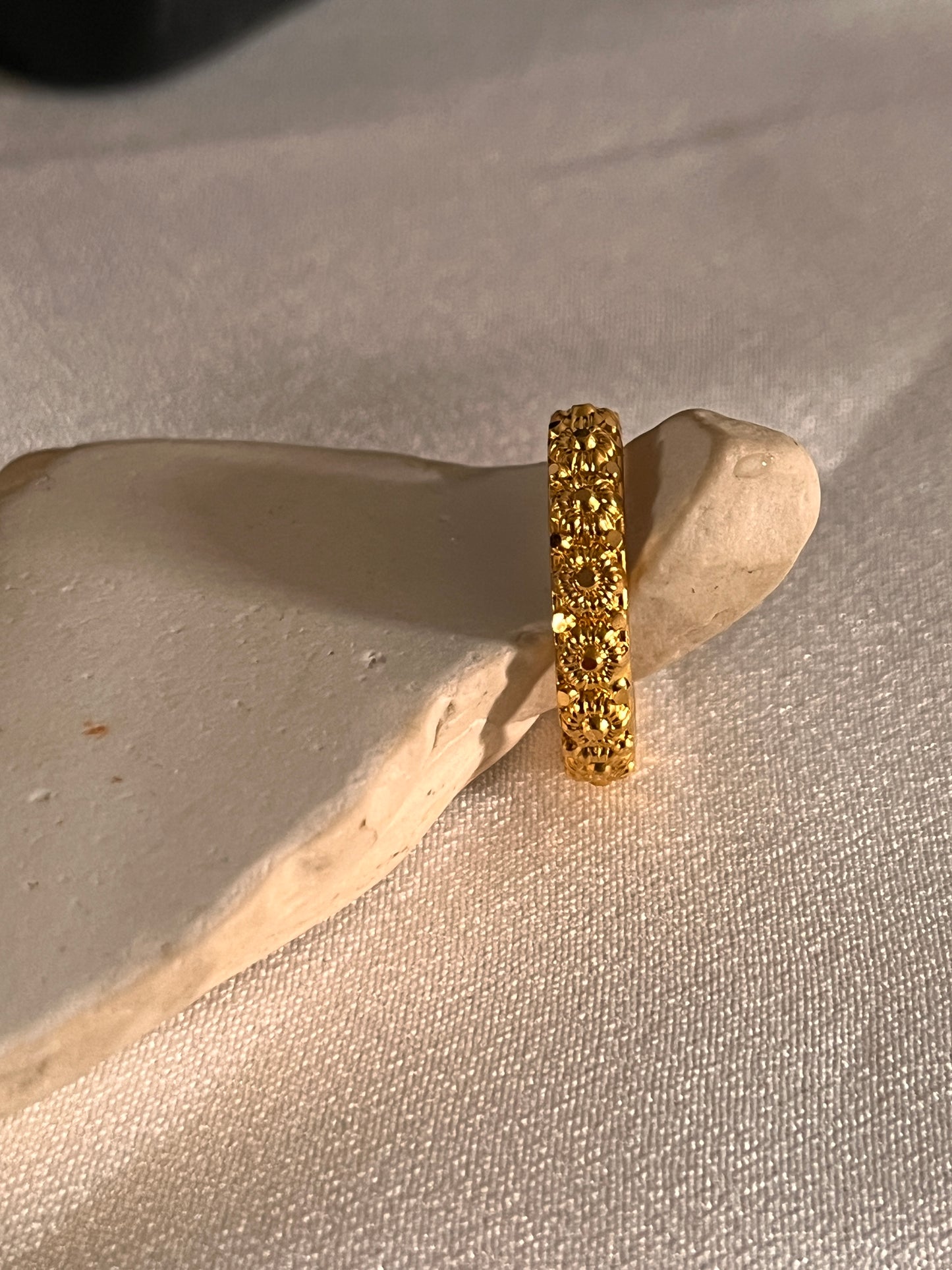 Intricate Flower Ring | Size R