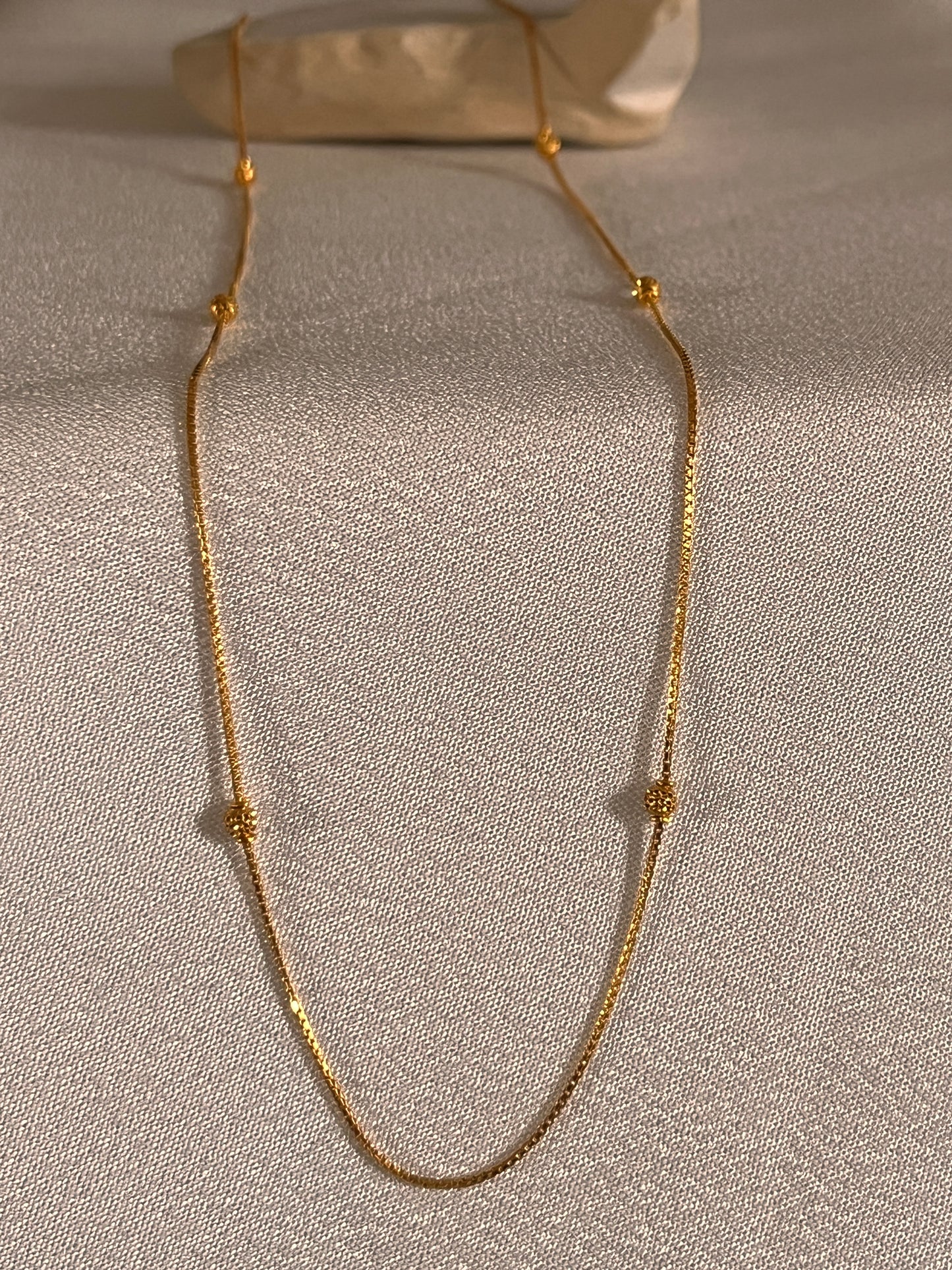 Elegant Beaded Necklace | 20”