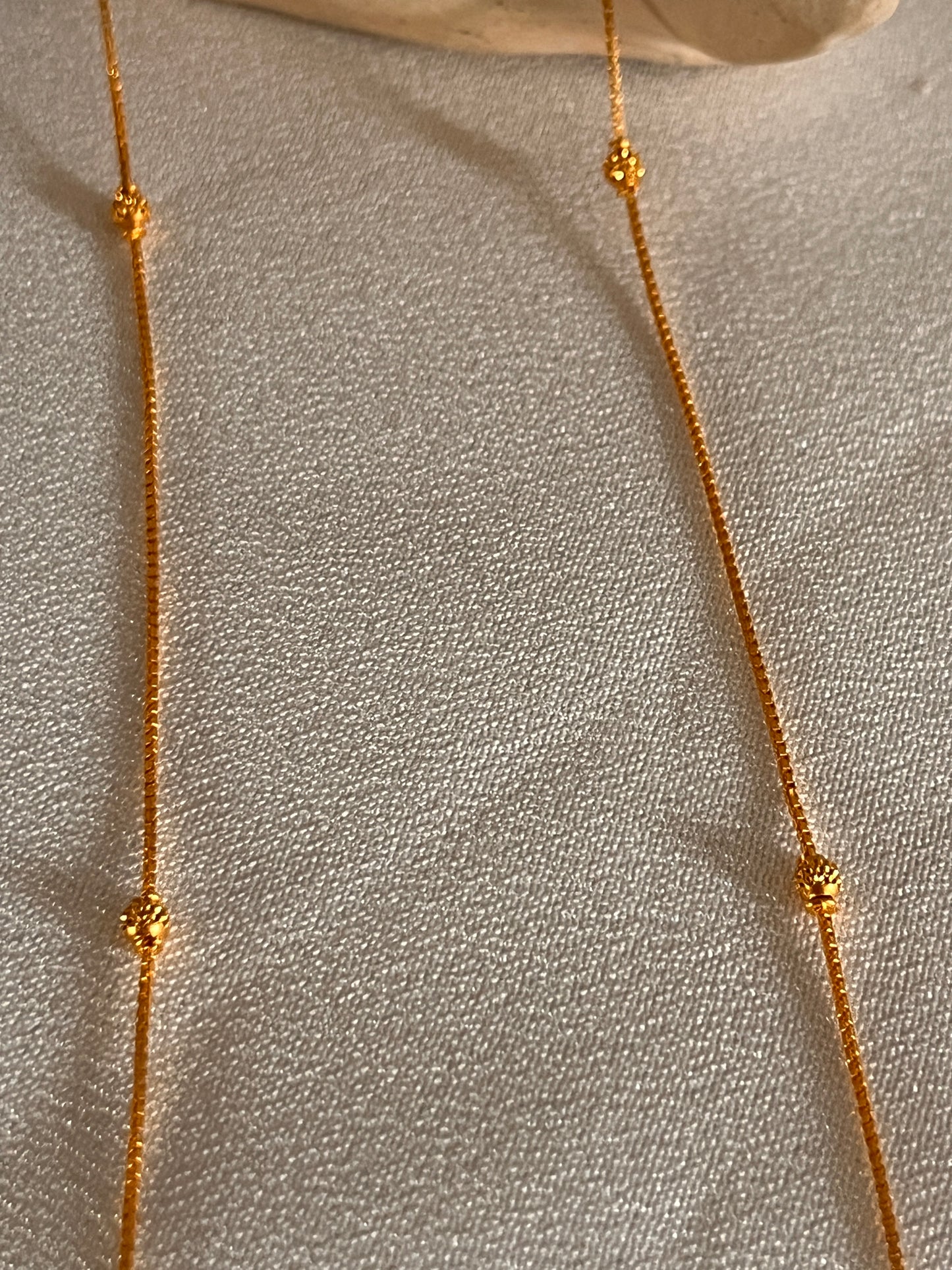 Elegant Beaded Necklace | 20”