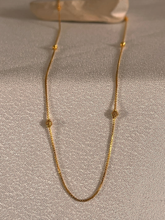 Elegant Beaded Necklace | 20”